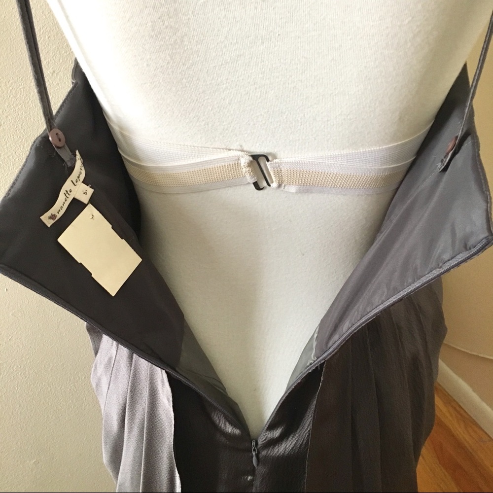 Nanette Lepore Muse Silk Draped Dress - Picture 8 of 8